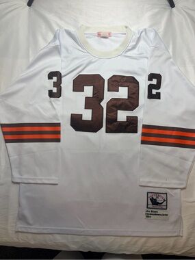 Mitchell & Ness Jim Brown Cleveland Browns Jersey